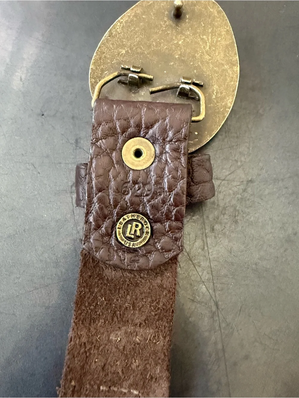 Leatherock studded belt